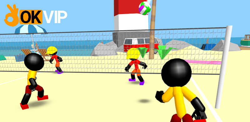 Stickman Volleyball là sản phẩm thú vị