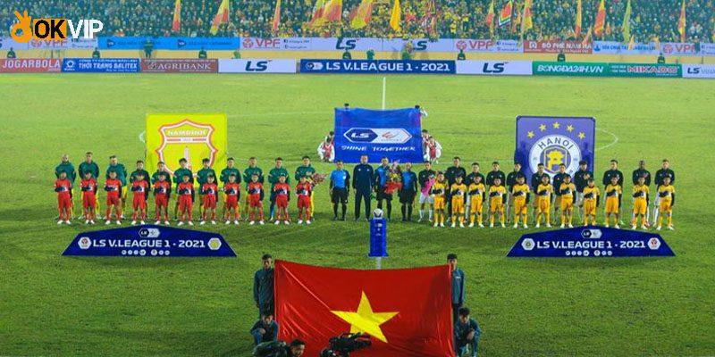 V League - giải bóng đá hàng đầu với nhiều câu lạc bộ danh giá tham dự