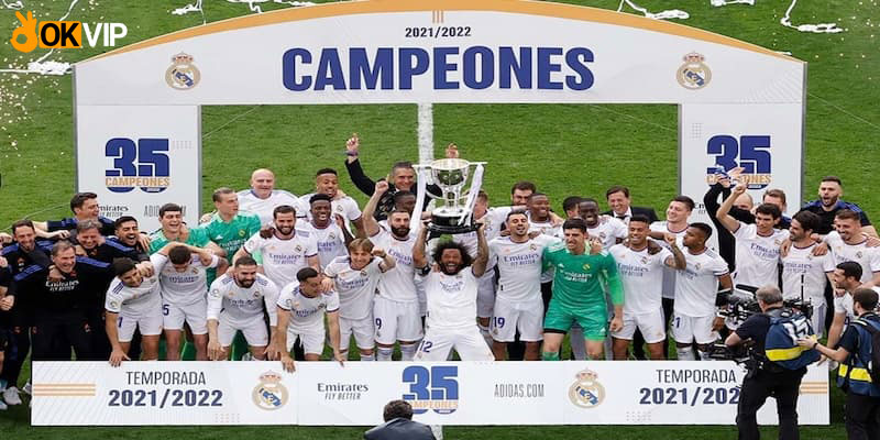 Real Madrid vô địch La Liga